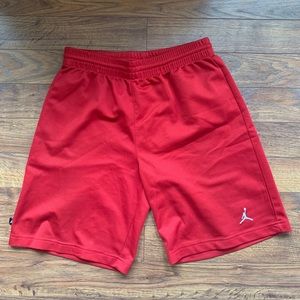 Nike Air Jordan Shorts Red Youth Extra Large